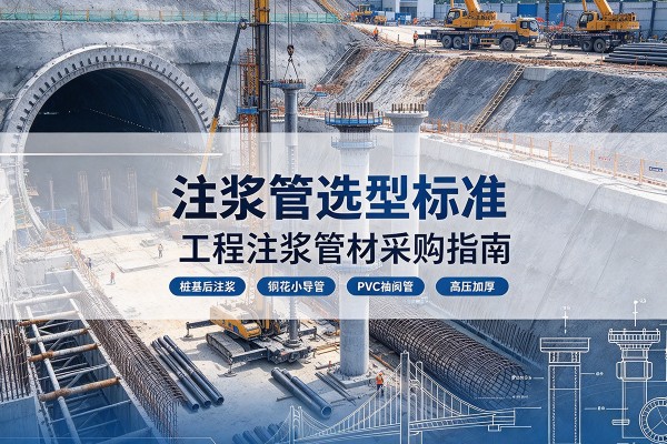 巴林左旗注浆管选型标准