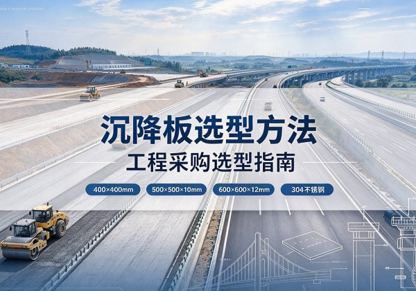 巴林左旗沉降板选择方法